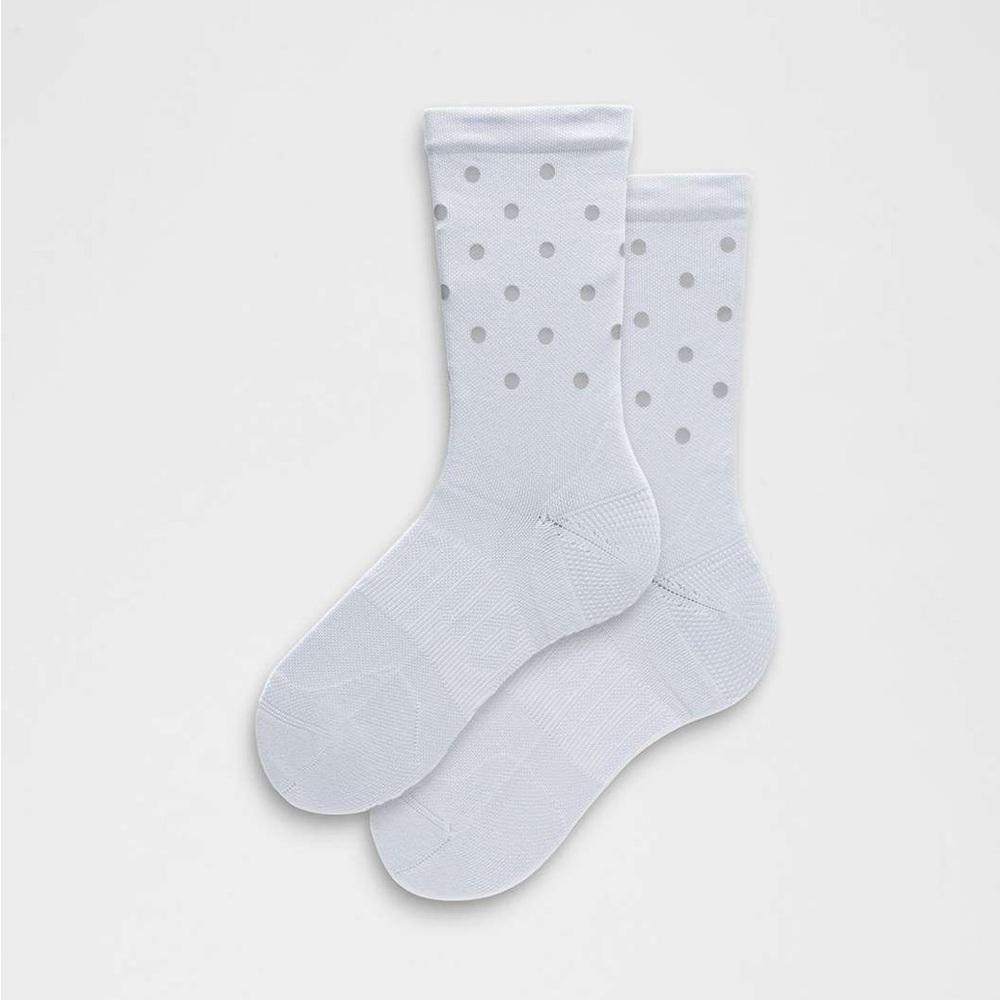 NWT Womens Size M Lulumelon Women's Power Stride Socks Crew Length